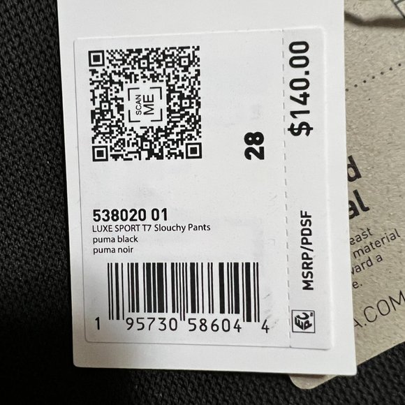 Puma LUXE SPORT T7 Slouchy Pants - Picture 6 of 8